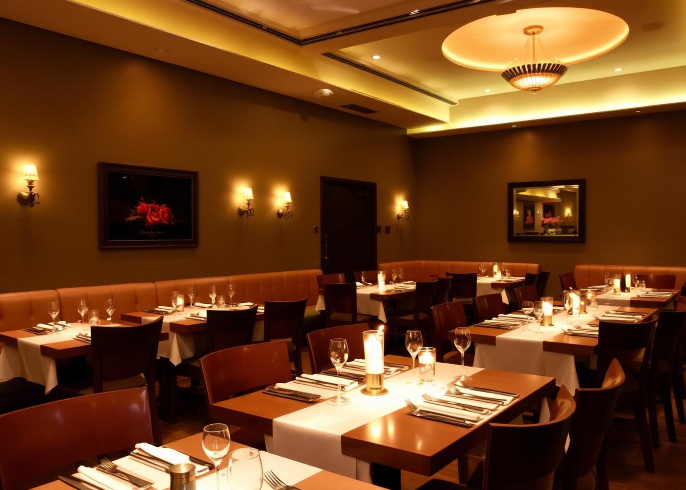 Restaurant interior